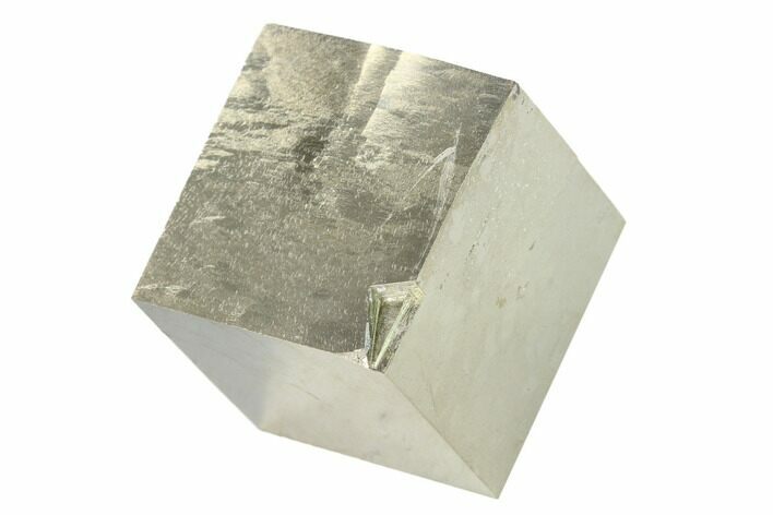 Natural Pyrite Cube - Victoria Mine, Spain #144100